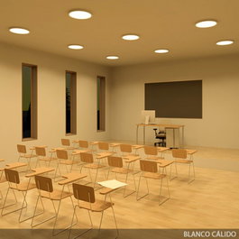 Plafón LED Circular 36W 3600Lm 6000K Blanco Frío