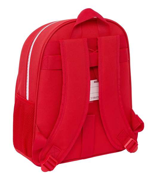 Mochila Escolar Sevilla Fútbol Club Rojo 28 x 34 x 10 cm