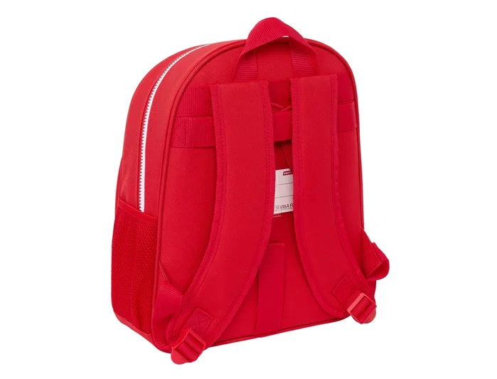 Safta Mochila Infantil Adaptable a Carro Sevilla F.C. de 340x280x100 mm Safta Mochila Infantil Adaptable a Carro Sevilla F.C. de 340x280x100 mm