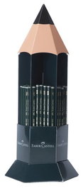 Faber-Castell 9000 Expositor de 120 Lápices de Grafito
