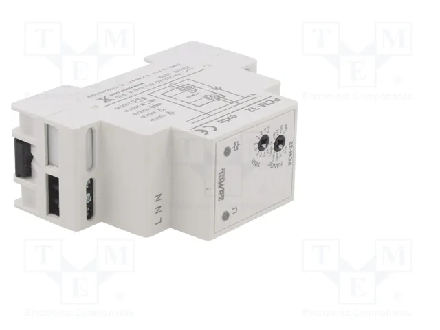 ZAMEL PCM-32 Relé de tiempo analógico 230VAC ZAMEL PCM-32 Relé de tiempo analógico 230VAC