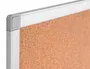 Q-connect Pizarra Corcho Marco Aluminio 200x100 cm Extra Corcho 5 mm