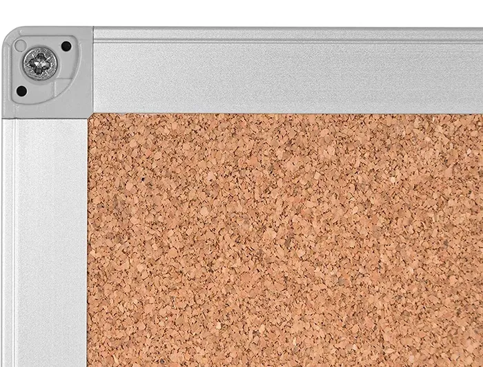 Q-connect Pizarra Corcho Marco Aluminio 200x100 cm Extra Corcho 5 mm