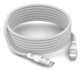 Energy Sistem Magnet Roll Cable USB-C a USB-C 1,5 m 60W Blanco