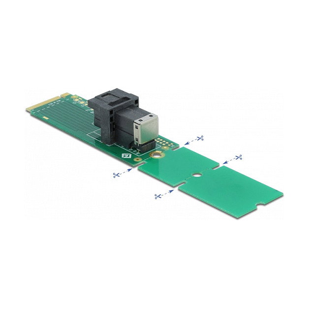 DeLOCK Adaptador M.2 Key M a SFF-8643 NVMe 22110/2280/2260 DeLOCK Adaptador M.2 Key M a SFF-8643 NVMe 22110/2280/2260