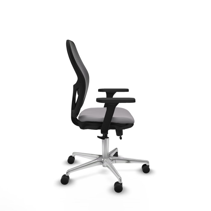 PIQUERAS Y CRESPO Silla de oficina Jorquera con mecanismo Sincro/Traslack, Gris y Negro PIQUERAS Y CRESPO Silla de oficina Jorquera con mecanismo Sincro/Traslack, Gris y Negro