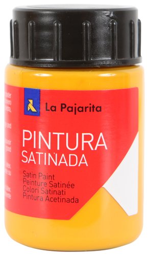La Pajarita L-27 Pintura Témpera Escolar Bote 35 mL Satinada Amarillo Medio La Pajarita L-27 Pintura Témpera Escolar Bote 35 mL Satinada Amarillo Medio