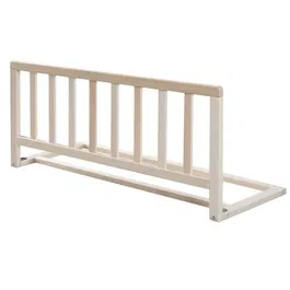 Roba Barandilla de Cama 90 cm ROB1697467687029 - Protección Anticaída Segura para Bebés y Niños de 18 Meses a 5 Años - Fácil Montaje - Madera Natural