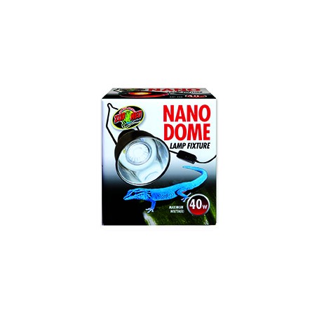 ZooMed Porta Lámparas Nano Dome Standart 40 W para Terrarios Pequeños ZooMed Porta Lámparas Nano Dome Standart 40 W para Terrarios Pequeños
