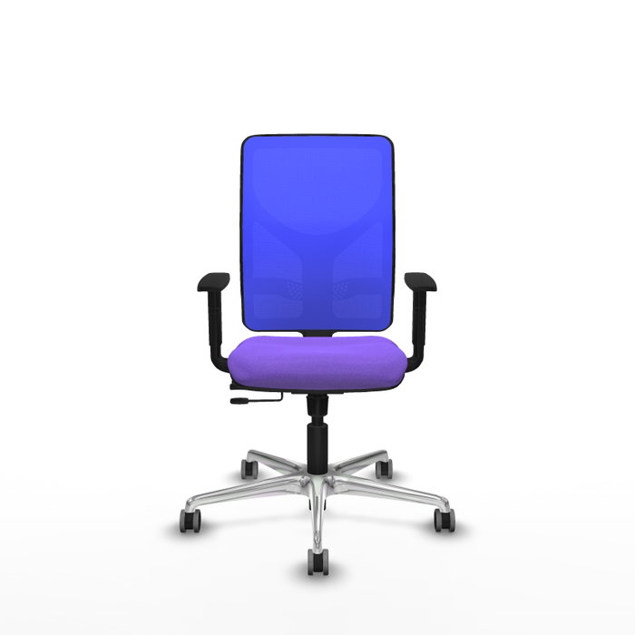 PIQUERAS Y CRESPO Silla de oficina Motilla con mecanismo Sincro/Traslack, Lila y Azul PIQUERAS Y CRESPO Silla de oficina Motilla con mecanismo Sincro/Traslack, Lila y Azul