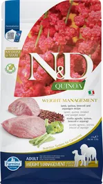 Farmina N&D Quinoa Weight Management Cordero Med-Mx Pienso Dietético para Perros Adultos Control de Peso 2.5 kg