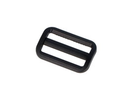 Innspiro Hebilla Corredera Rectangular de Plástico Negro 38 mm (5 unidades)