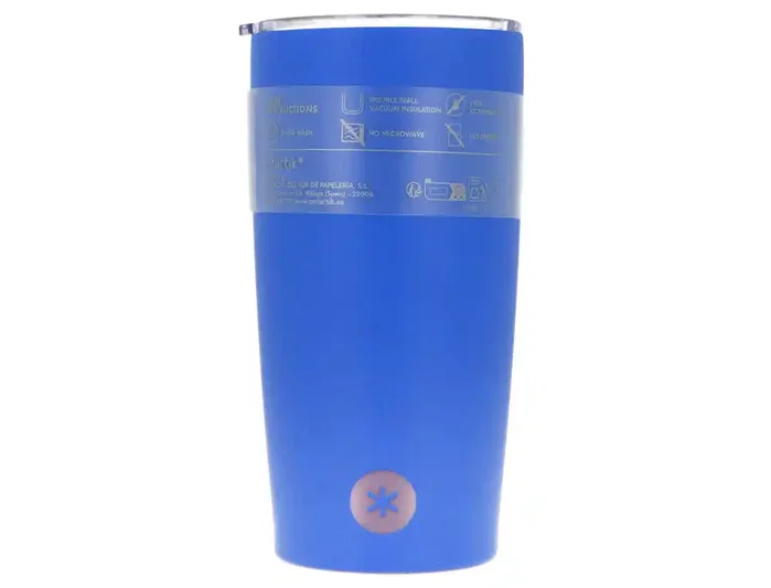 Antartik Vaso térmico Mono tapa hermética azul marino 520 ml Antartik Vaso térmico Mono tapa hermética azul marino 520 ml
