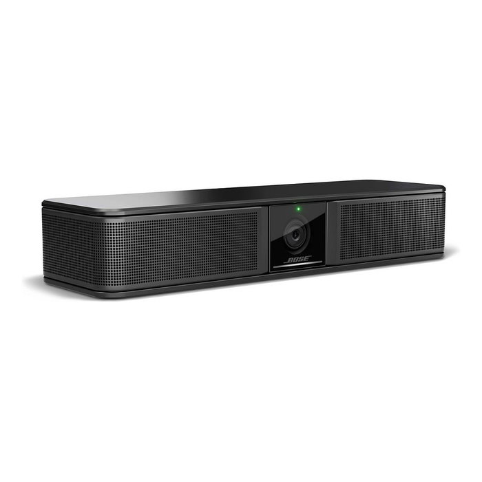 Bose Videobar VB-S Sistema de Videoconferencia Grupo 4K Ultra HD 8MP, Cámara PTZ, Zoom 5x, 4 Micrófonos, Wi-Fi, Bluetooth, USB-C, Negro