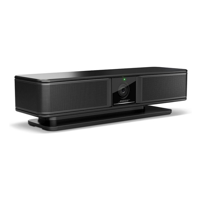 Bose Videobar VB-S Sistema de Videoconferencia Grupo 4K Ultra HD 8MP, Cámara PTZ, Zoom 5x, 4 Micrófonos, Wi-Fi, Bluetooth, USB-C, Negro