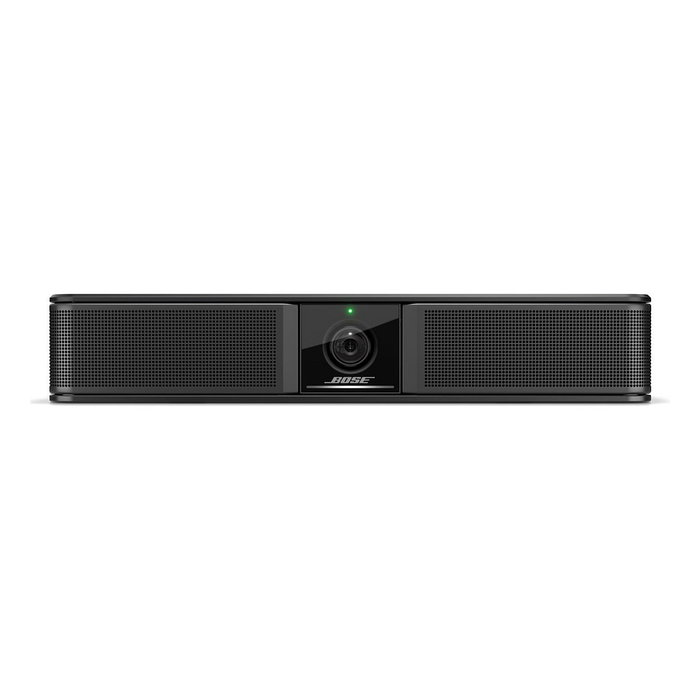 Bose Videobar VB-S Sistema de Videoconferencia Grupo 4K Ultra HD 8MP, Cámara PTZ, Zoom 5x, 4 Micrófonos, Wi-Fi, Bluetooth, USB-C, Negro