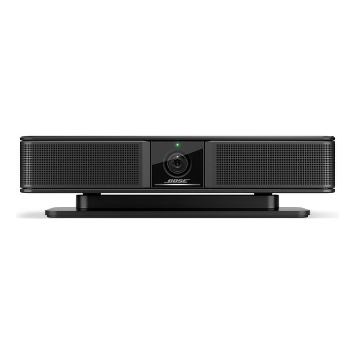 Bose Videobar VB-S Sistema de Videoconferencia Grupo 4K Ultra HD 8MP, Cámara PTZ, Zoom 5x, 4 Micrófonos, Wi-Fi, Bluetooth, USB-C, Negro