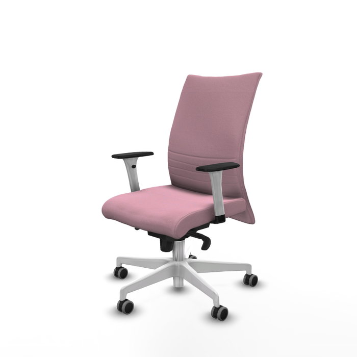 PIQUERAS Y CRESPO Silla Albacete Confidente Rosa con Mecanismo Sincro PIQUERAS Y CRESPO Silla Albacete Confidente Rosa con Mecanismo Sincro