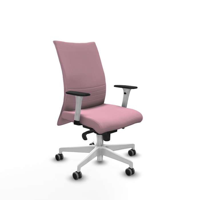 PIQUERAS Y CRESPO Silla Albacete Confidente Rosa con Mecanismo Sincro PIQUERAS Y CRESPO Silla Albacete Confidente Rosa con Mecanismo Sincro