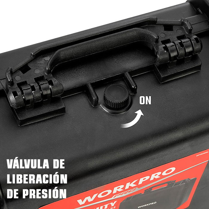 Workpro Maleta estanca antichoque 46,5 x 36 x 17,5 cm