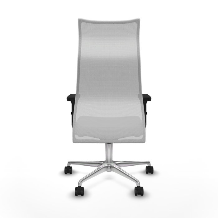 PIQUERAS Y CRESPO Sillón Albacete con Mecanismo Sincro, Similpiel Gris y Malla Blanca PIQUERAS Y CRESPO Sillón Albacete con Mecanismo Sincro, Similpiel Gris y Malla Blanca