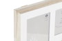 DKD Home Decor Marco Multifoto Paulownia 39x1,2x33 para 5 Fotos Natural