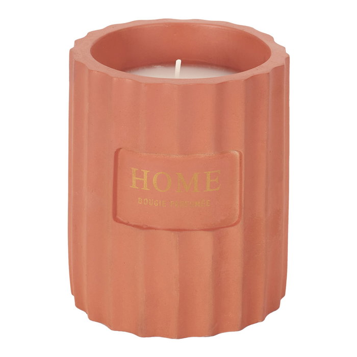 Home Deco Factory Vela Perfumada Colección Nude Palette Terracota Almizcle Gris 11 cm Diámetro 9.8 cm Home Deco Factory Vela Perfumada Colección Nude Palette Terracota Almizcle Gris 11 cm Diámetro 9.8 cm