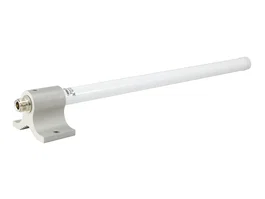 LevelOne OAN-4102 Antena Omnidireccional para Red WiFi, 10 dBi, 5 GHz (5.4-5.835 GHz), Polarización Vertical, Clase N, Uso Interior y Exterior, Blanco