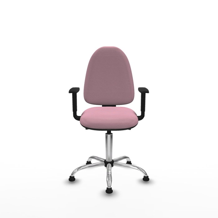PIQUERAS Y CRESPO Silla de oficina Aýna Rosa con Mecanismo Asincro