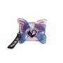 Oh My Pop Monedero Oval Wings Plateado PVC 9x11.5x4.5cm