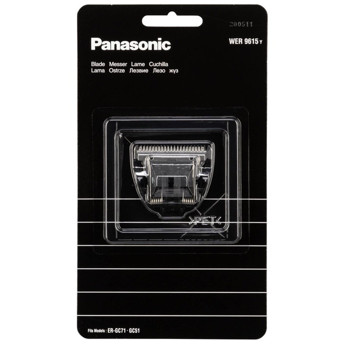 Panasonic WER 9615 Y1361 Cuchilla de corte en Negro/Plata