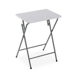 Versa Mesa Plegable Blanca 37.5 x 65.5 cm