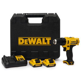 DEWALT Taladro Percusión DCD716D2 12V con 2 Baterías