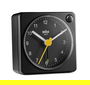 Braun BC-02-XB Reloj Despertador Clásico Analógico Negro con Luz de Fondo y Alarma Creciente
