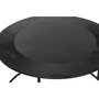 DKD Home Decor Set de 2 Mesas Auxiliares Negro