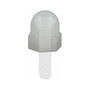 DeLOCK Tapón protector hexagonal con rosca interior para tornillo M6, blanco, 10 piezas