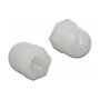 DeLOCK Tapón protector hexagonal con rosca interior para tornillo M6, blanco, 10 piezas