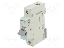 HAGER MBN163E Interruptor magnetotérmico 63A 1 polo 6kA