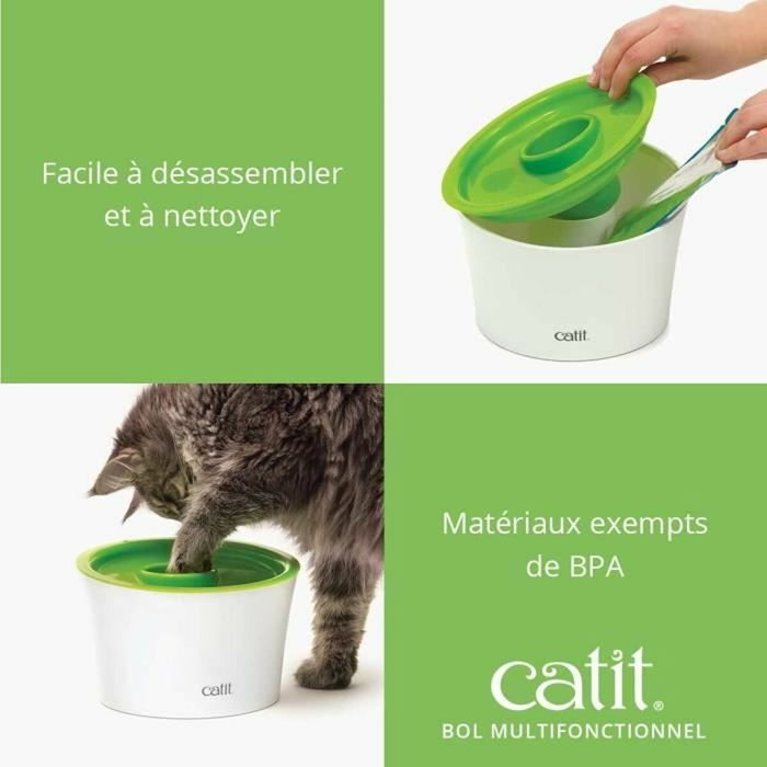 Cat It Dispensador de comida para gatos Catit Senses 2