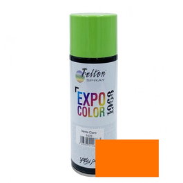 Felton Spray Pintura Naranja Fluor 200ml Secado Rápido