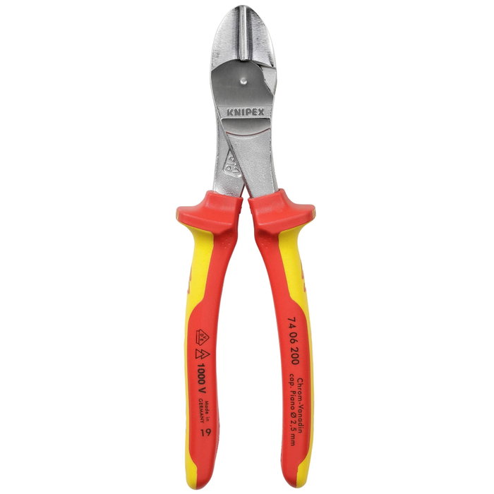 Knipex Alicate de corte diagonal tipo extra fuerte 200 mm