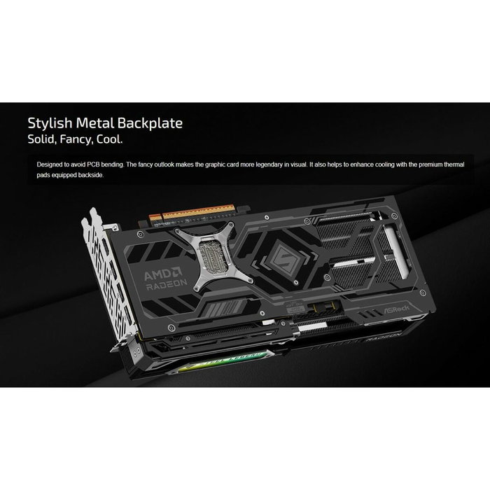 ASRock Radeon RX 9070 XT Steel Legend Dark 16GB GDDR6