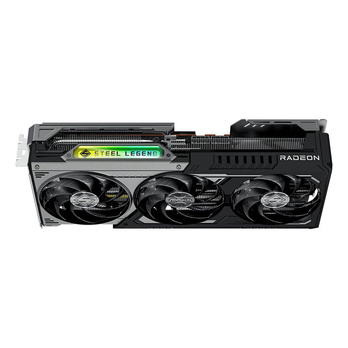 ASRock RX 9070XT 16GB GDDR6 Radeon Steel Legend Dark 3Fan Tarjeta Gráfica