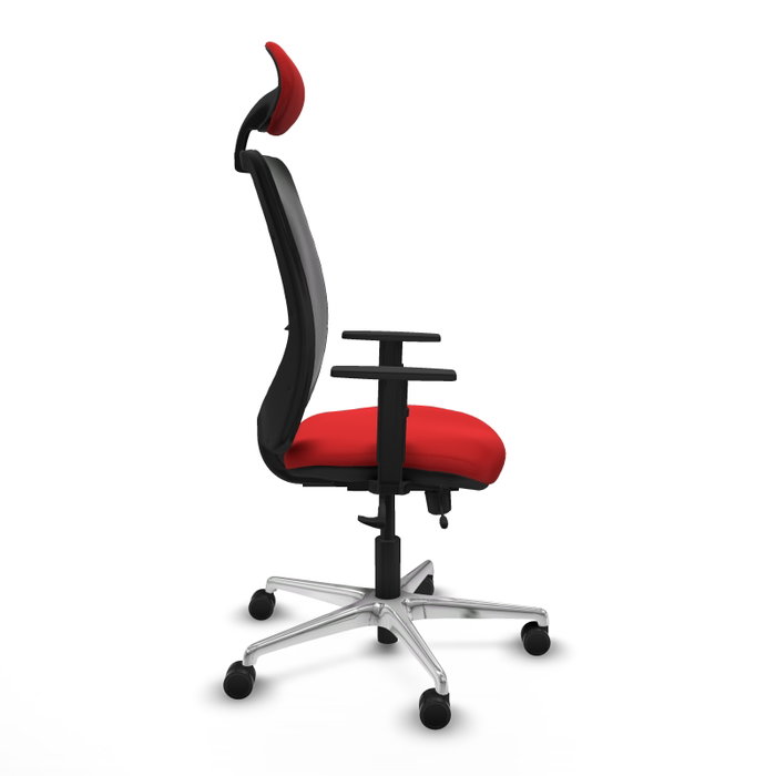 PIQUERAS Y CRESPO Silla de oficina Zulema Rojo/Negro PIQUERAS Y CRESPO Silla de oficina Zulema Rojo/Negro