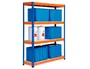 Ar storage Estanteria XL 200x150x60 cm Metal 4 Estantes 500 kg por Estante Montaje sin Tornillos
