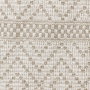 Home Deco Factory Alfombra Beige 140x200 cm, Motivos Geométricos, Tapis, Decoración Hogar