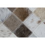 DKD Home Decor Cojín de Piel y Poliéster Camel