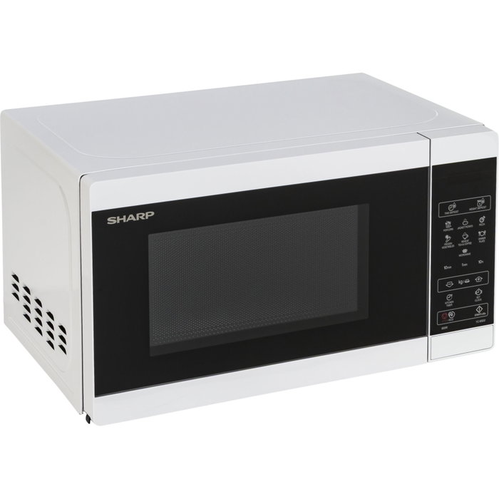 Sharp YC-MS02EW 20L 800W Blanco/Negro con Control Táctil