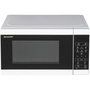 Sharp YC-MS02EW 20L 800W Blanco/Negro con Control Táctil