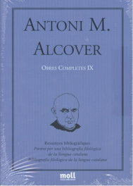 (CAT).OBRES COMPLETES IX.(A.M.ALCOVER), Antoni Maria Alcover Sureda - MOLL EDITORIAL